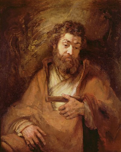 The Apostle Simon by Rembrandt van Rijn